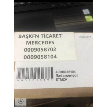 BAŞKAN TİCARET MERCEDES A0009058702 A0009058104 RADAR BEYNİ 0009058702 0009058104 